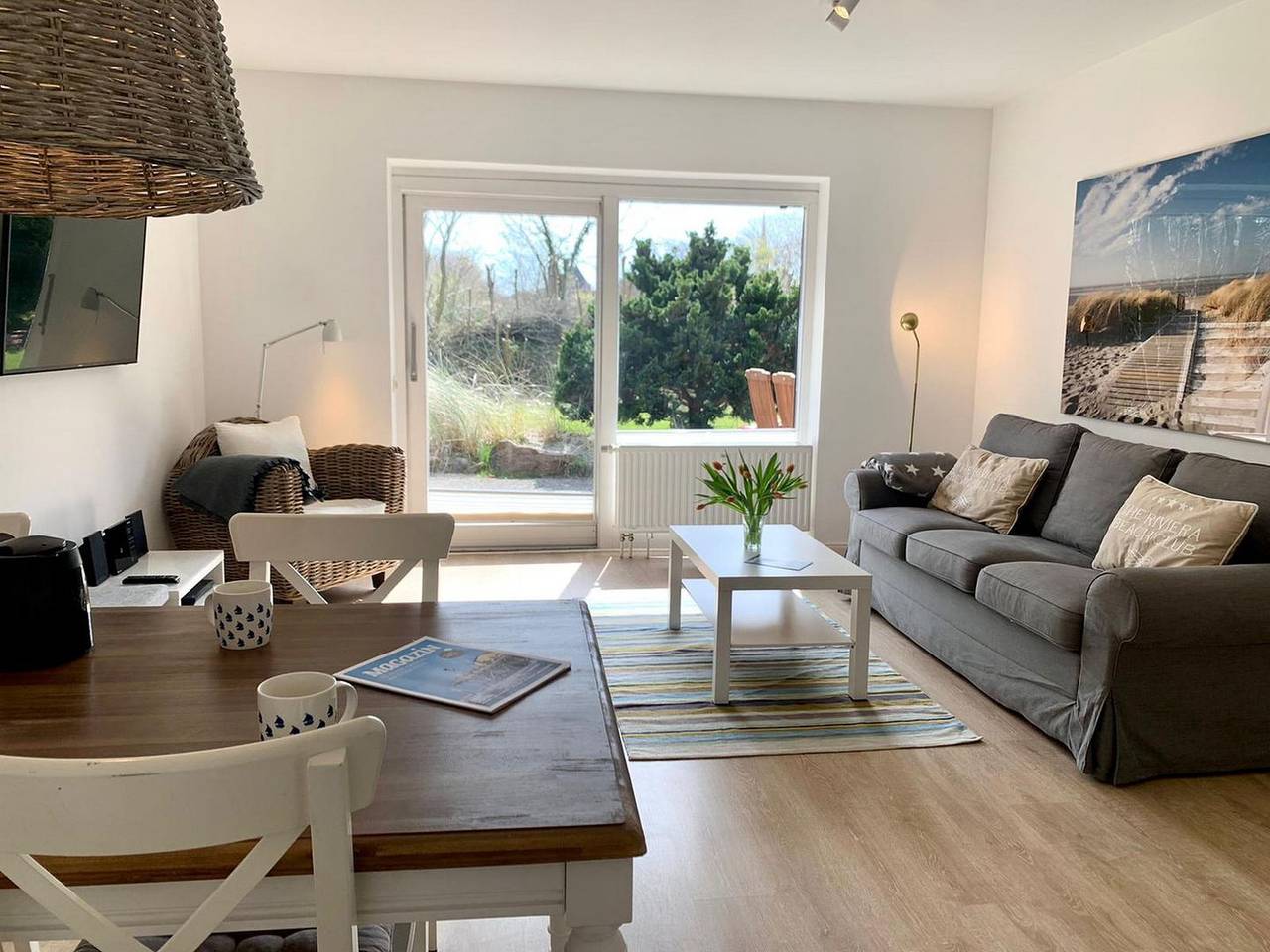 Ganze Wohnung, Ferienhaus Bövergeest 11 Wohnung Dünenblick in St. Peter-Ording, Eiderstedt