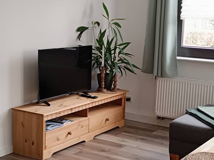 Appartement entier, Appartement "Papperitz" avec vue sur les montagnes, terrasse privée et Wi-Fi in Uhlstädt-Kirchhasel, Saaleland
