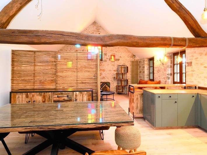 Location de vacances pour 6 personnes, avec jardin et terrasse à Achères-la-Forêt