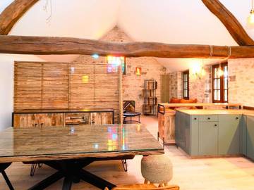 Gîte pour 6 personnes, avec jardin et terrasse à Achères-la-Forêt