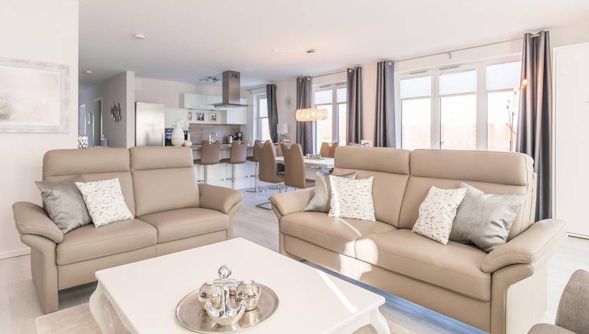 Ganze Wohnung, "Penthouse Meergenuss" - super Lage, große Dachterrasse! in Hafen Büsum, Büsum