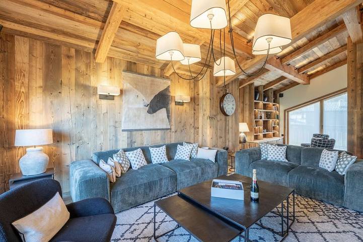 Chalet pour 12 personnes, animaux acceptés dans Courchevel 1300 (Le Praz)
