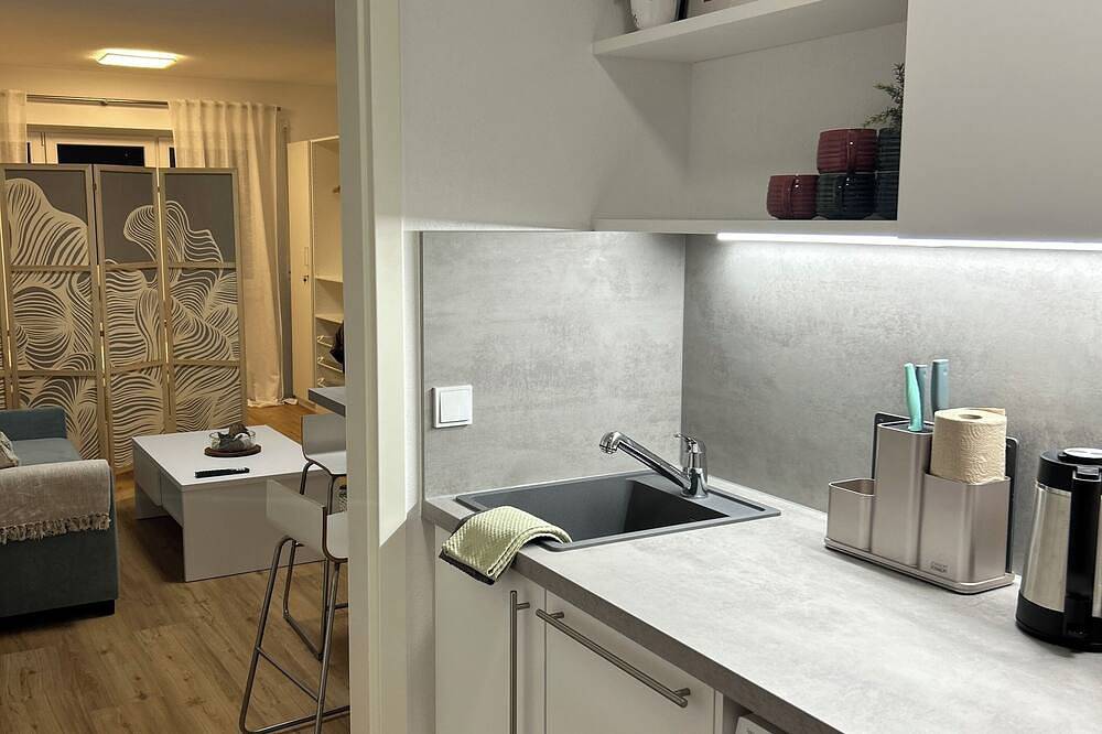 Ganze Wohnung, Kempten zentral 1-Zimmer Wohnung mit Parkplatz in Kempten, Bayerisch Schwaben