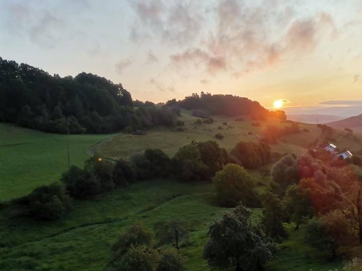 Ferienwohnung für 4 Personen, mit Balkon und Whirlpool sowie Terrasse und Garten in Stühlingen