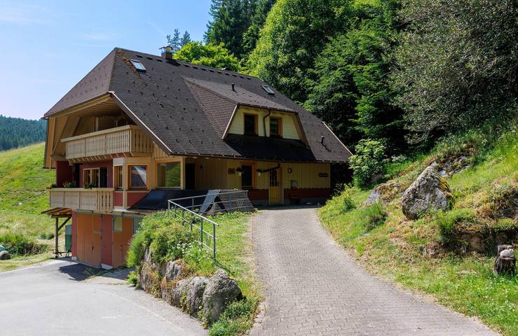Ganze Wohnung, Ferienwohnung '1' mit gemeinsamer Terrasse und Wi-Fi in Hornberg, Mittlerer Schwarzwald