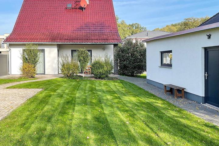 Ferienhaus für 5 Personen, mit Terrasse und Garten, mit Haustier in Werben