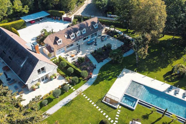 Maison de vacances pour 8 personnes, avec jacuzzi et piscine à Samoreau