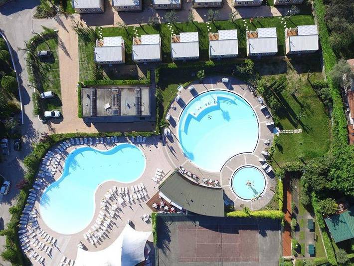 Camping Europa Silvella - Zelt 4 personen - Coco sweet in Manerba del Garda, Gardasee-Berge