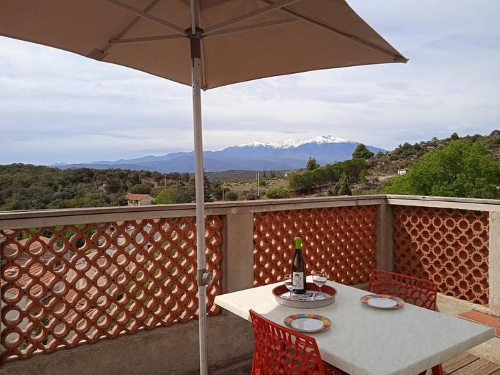 Location de vacances pour 2 personnes, avec vue et balcon à Bélesta - 4