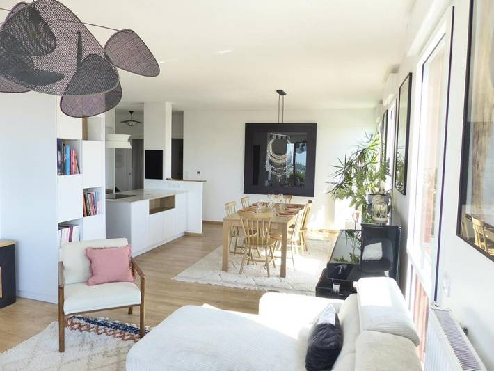 Gîte pour 4 personnes, avec Balcon et Vue dans Les Machines de l’île