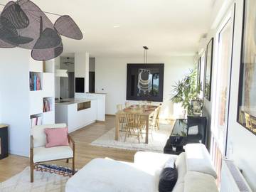 Gîte pour 4 personnes, avec balcon et vue dans Les Machines de l’île