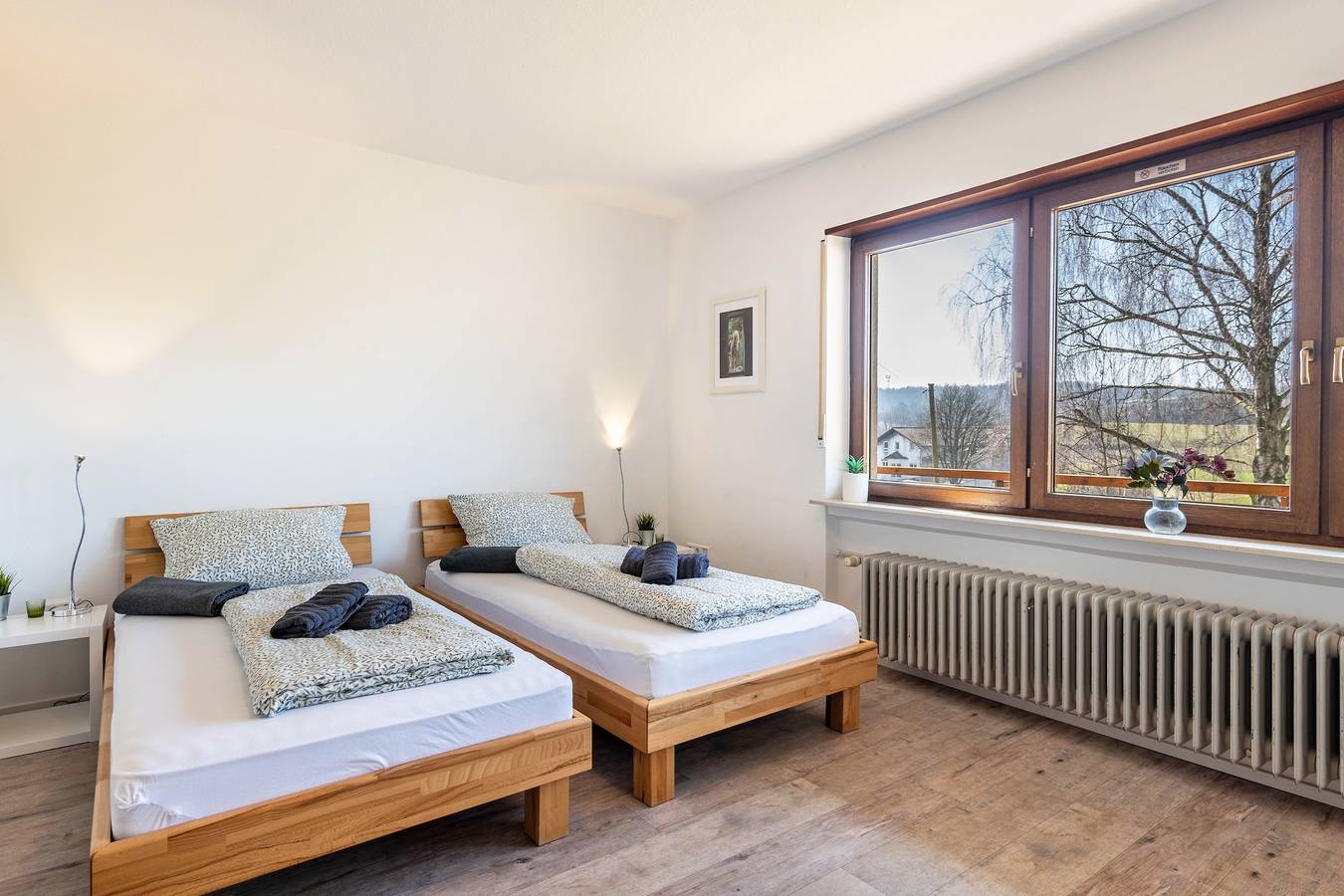 Zimmer 'Doppelzimmer 1' mit gemeinsamer Terrasse, gemeinsamem Garten und Wi-Fi in Dielheim, Kraichgau