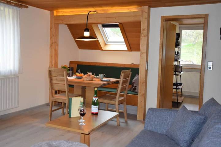 Ferienwohnung für 3 Personen, mit Pool in Frickingen