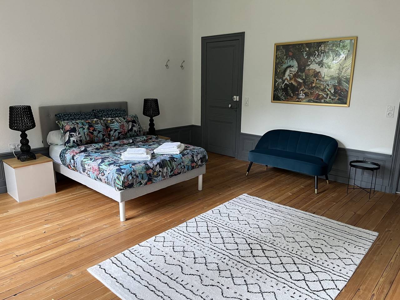 Chambre d'hôtes 3 avec terrasse partagée, Wi-Fi et climatisation in Joze, Région de Thiers