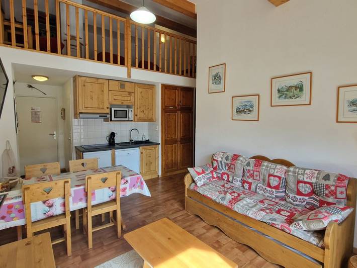Appartement entier, Appartement 3 pièces, balcon sud - 6 pers. in Valfréjus, Modane