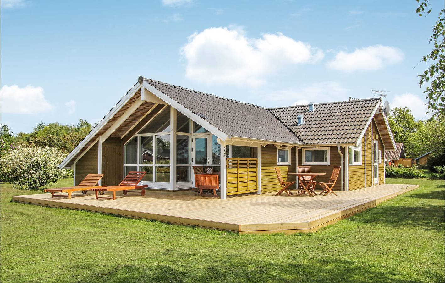 Ferienhaus für 6 Personen mit Terrasse in Kleiner Belt