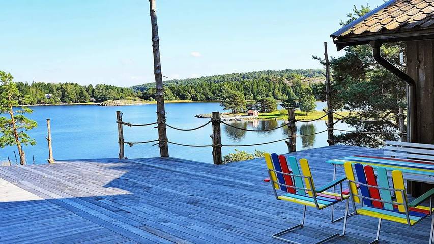 Ferienhaus für 7 Personen, mit Terrasse