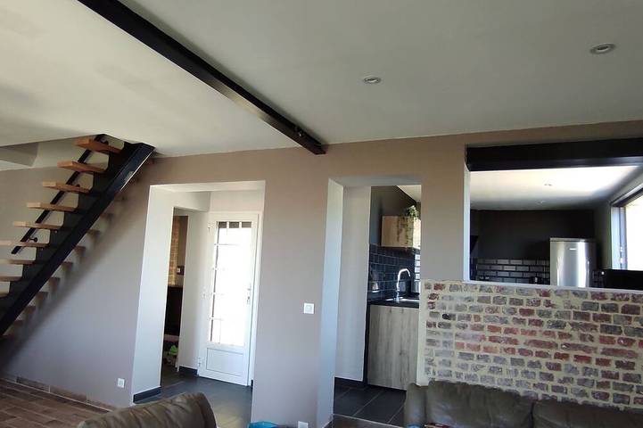 Location de vacances pour 6 personnes, avec jardin à Senneville-sur-Fécamp