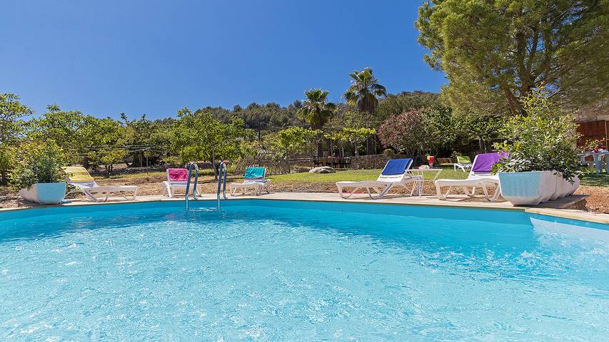 Casa rural para 6 personas, con terraza y jardín en Alaró - 3
