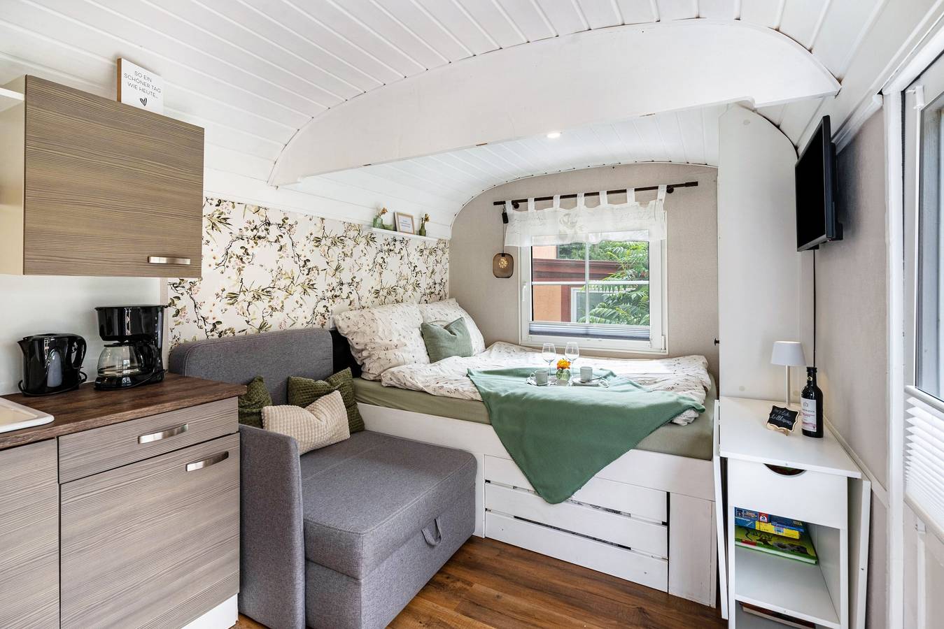 Apartamento vacacional entero, Tiny Home 'Amselnest' con vistas al lago, terraza privada y Wi-Fi in Oelsnitz, Oelsnitz - Vogtland region