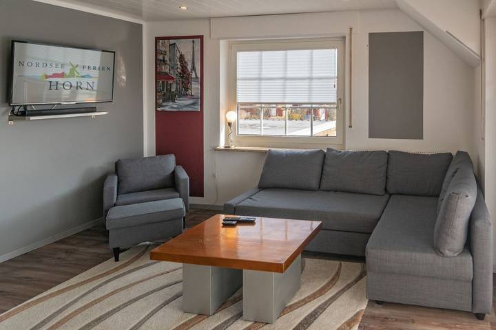 Ferienwohnung für 4 Personen, mit Balkon in Neßmersiel - 3