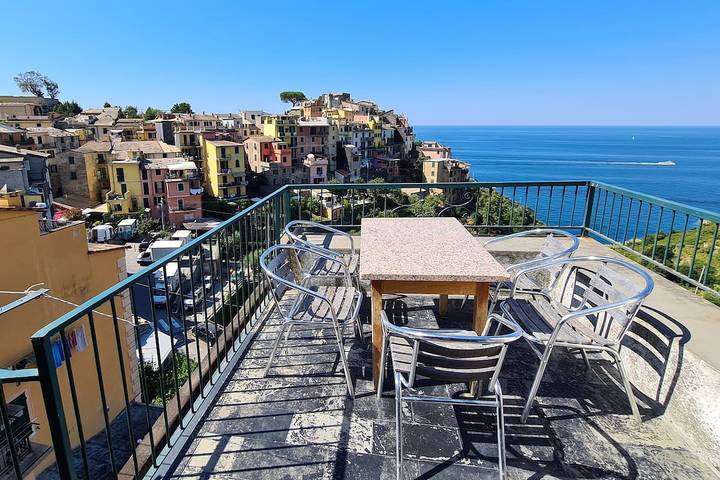 Appartamento per 5 persone, con Terrazza a Corniglia