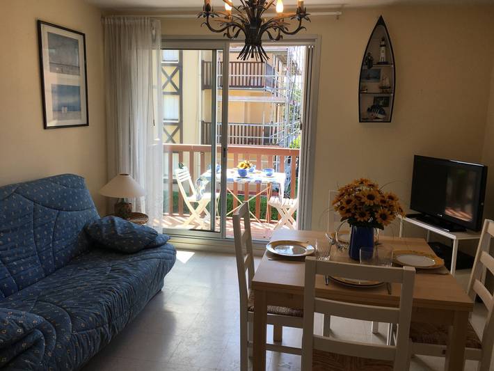 Apartamento para 4 personas, con balcón en Calvados
