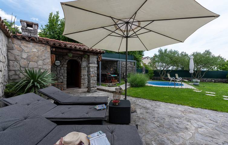 Villa für 6 Personen, mit Terrasse und Garten in Opatija Riviera