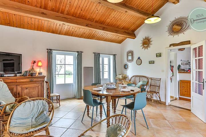 Casa de vacaciones para 8 personas, con jardín - 1