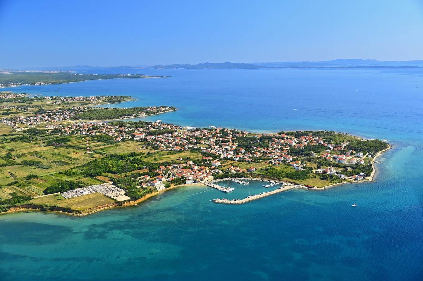 Cały apartament, Apartament w Privlaka z Widok na morze, balkon, Klimatyzacja, Wifi (3598-3) in Privlaka, Zadar