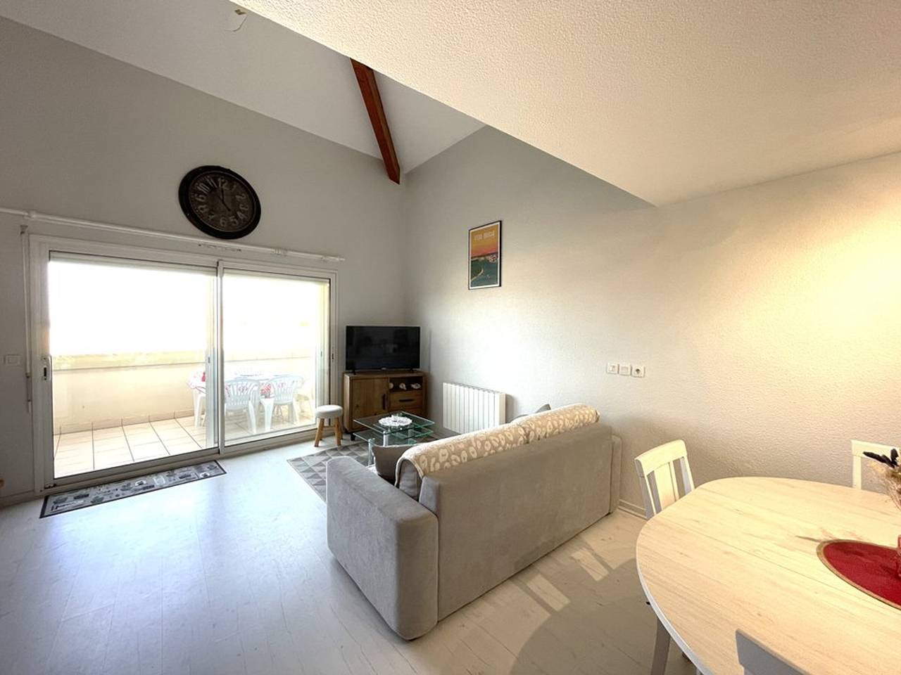 Apartamento entero, Apartamento T2 con Entresuelo, 5 Pers, Frente al Océano en Vieux-Boucau in Vieux-Boucau-les-Bains, Côte d’Argent