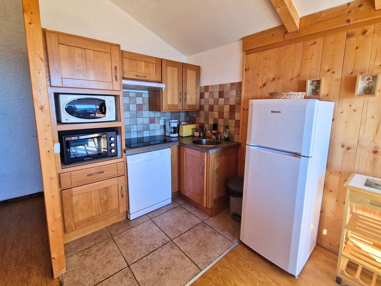 Ganze Wohnung, Apartment für 7 mit Balkon, Wlan, Haustiere erlaubt, Parkplatz - Saint-Michel-de-Chaillol in Saint-Michel-de-Chaillol, Nationalpark Écrins
