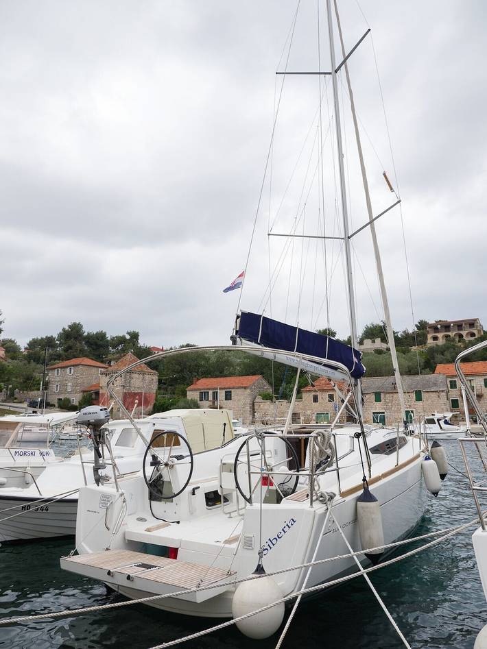 Boot für 4 Personen mit Whirlpool in Šolta (Split-Dalmatien), Rogac