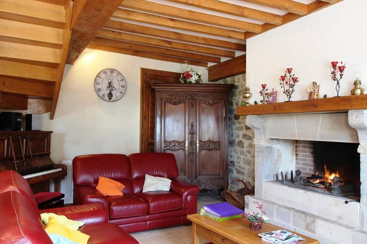 Gîte pour 5 personnes, avec terrasse et jardin, animaux acceptés à Grosville - 4