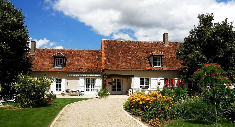 Chambres d'hôtes Ferme de Mailly - Chambre "jaune" in Lazenay, Région de Vierzon