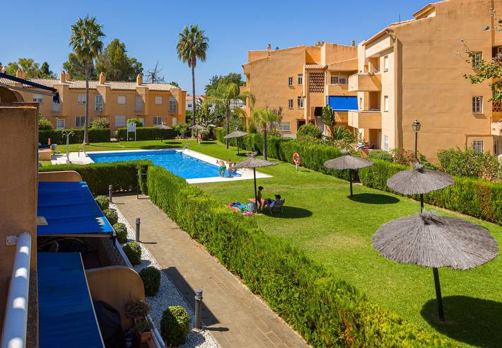 Ferienhaus La Reserva de Alvarito mit Pool, Garten, Terrasse und WLAN in Las Chapas, Marbella