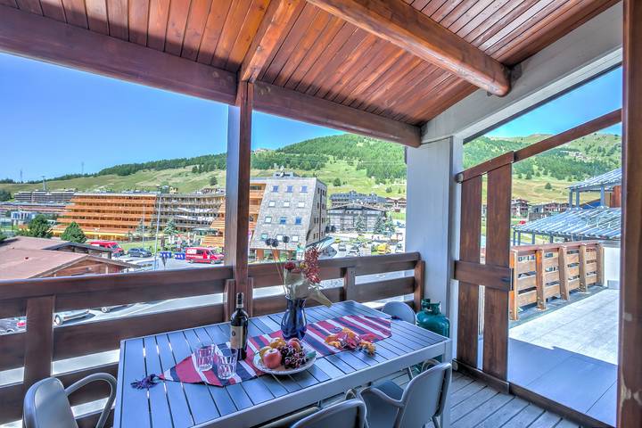 Gîte pour 4 personnes, avec balcon, adapté aux familles à Sestrières - 2