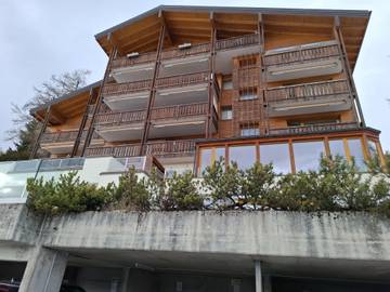 Cottage pour 3 personnes, avec terrasse, animaux acceptés à Leysin