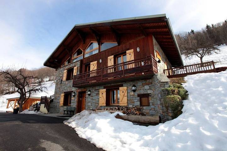 Chalet pour 15 personnes, avec balcon et sauna - 1