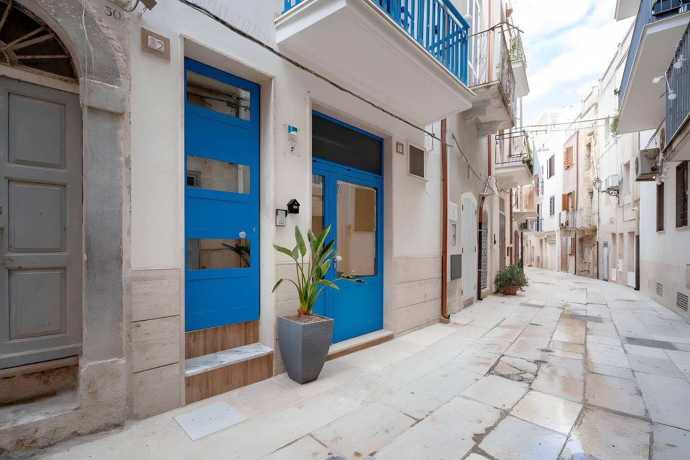 Appartement entier, Appartement « Dimora Don Gabriele » avec balcon et climatisation in Mola di Bari, Province de Bari