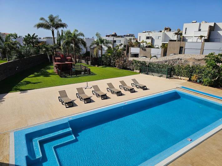 Ferienhaus für 8 Personen, mit Pool und Garten sowie Meerblick auf den Kanaren - 4