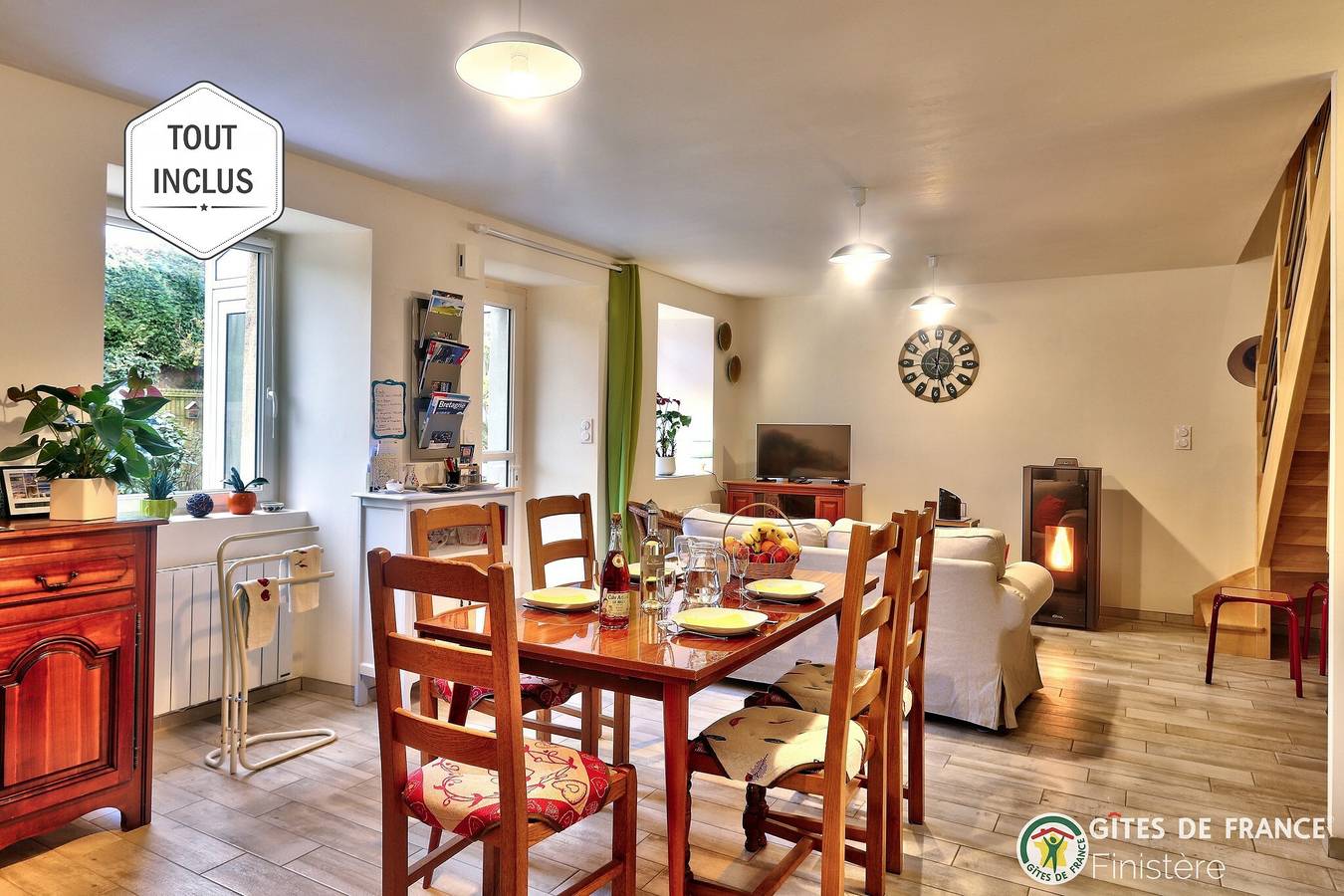 Gîte de la pointe de kersanton in Loperhet, Brest region