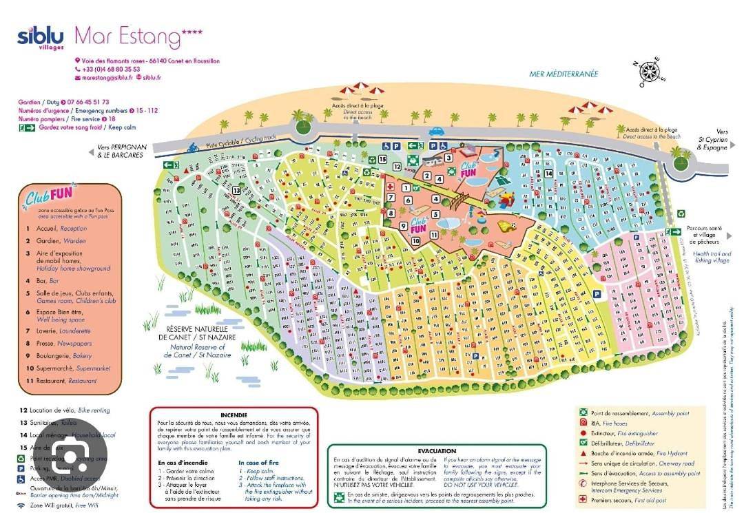 Mar estang, Siblu in Canet-en-Roussillon, Côte d'Améthyste