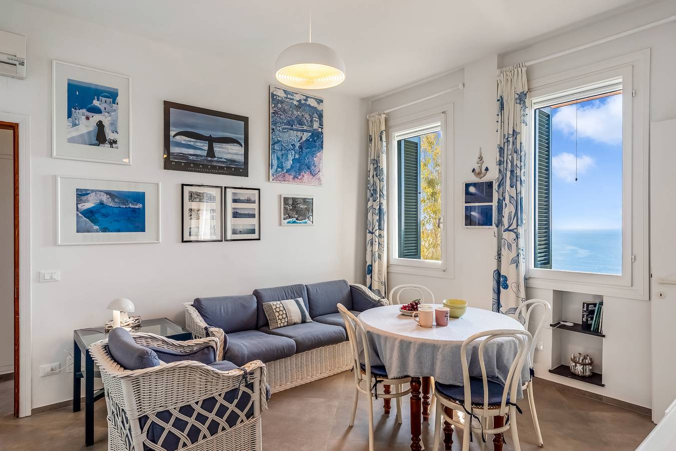 Ganze Wohnung, Gemütliche 130 m² große Wohnung mit Kochnische, 1 km vom Strand von Vallà entfernt in Framura, Riviera di Levante