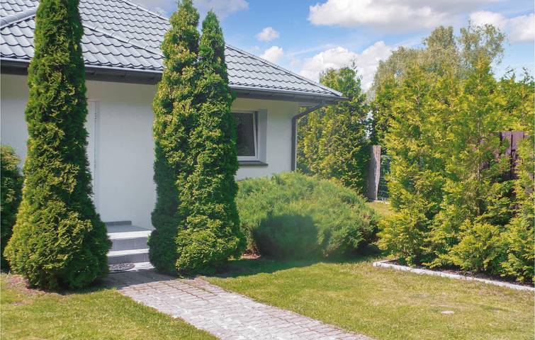 Ferienhaus für 4 Personen mit Seeblick in Nowe Warpno, Stettiner Haff