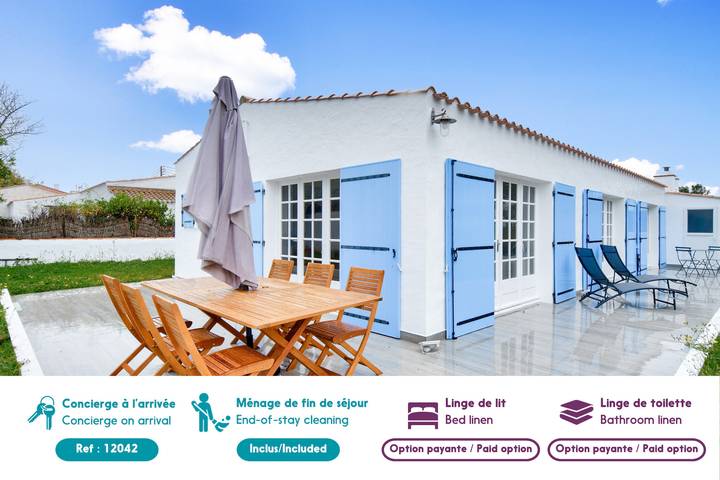 Location de vacances pour 7 personnes, avec jardin dans Plage De La Bosse L Epine - 2