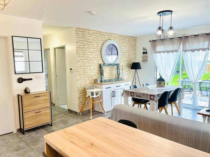 Gîte pour 4 personnes, avec jardin dans Poupry