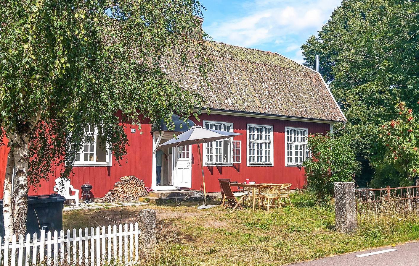 Ferienhaus für 8 Personen mit Garten in Högsby