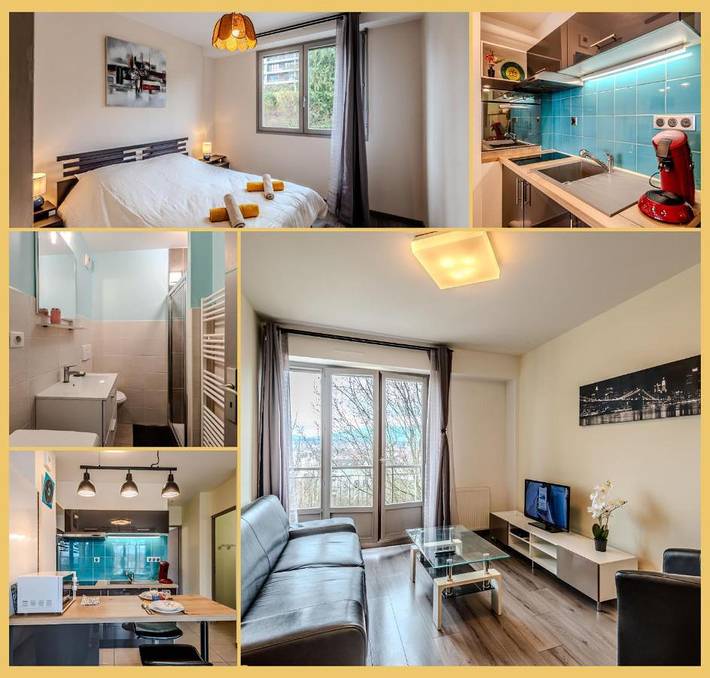 Gîte pour 2 personnes, avec piscine à Cran-Gevrier - 3