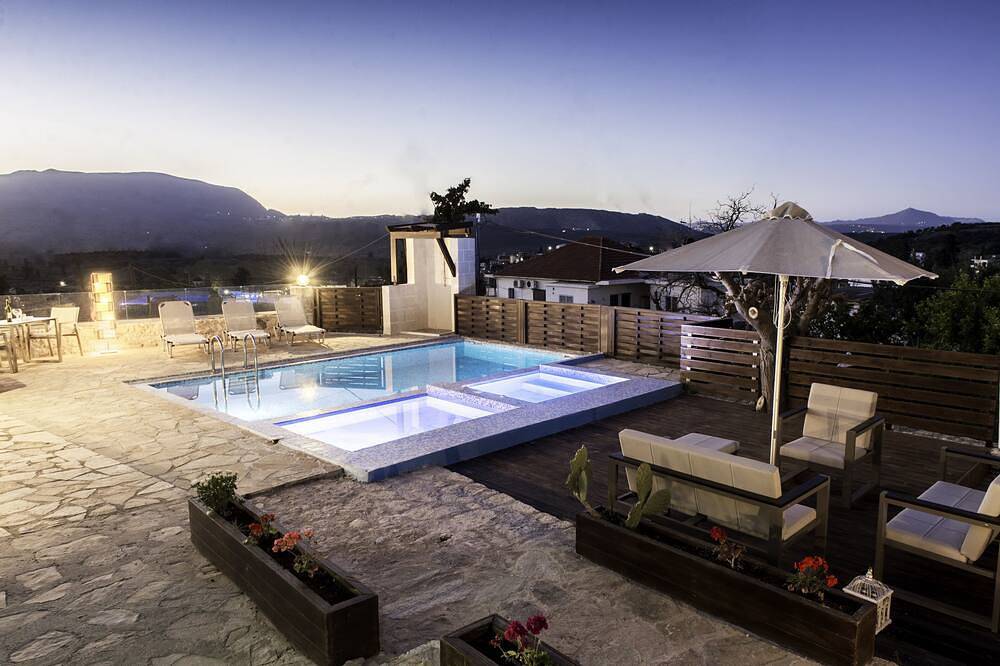 Gemütliche traditionelle Villa - eigener Pool - ideal für Familien mit Kindern in Armeni, Chania und Umgebung